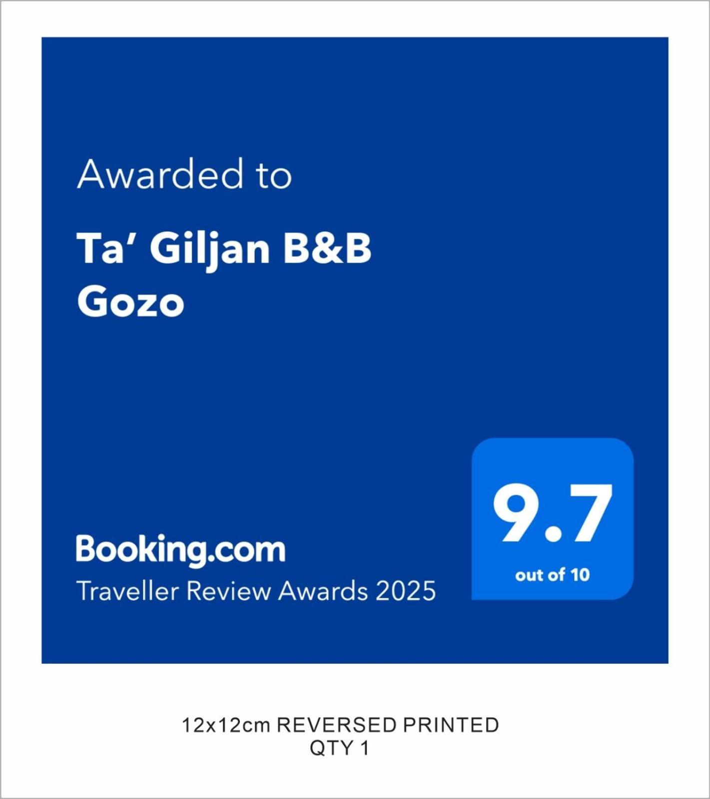 Ta' Giljan B&B Gozo Xagħra Eksteriør bilde